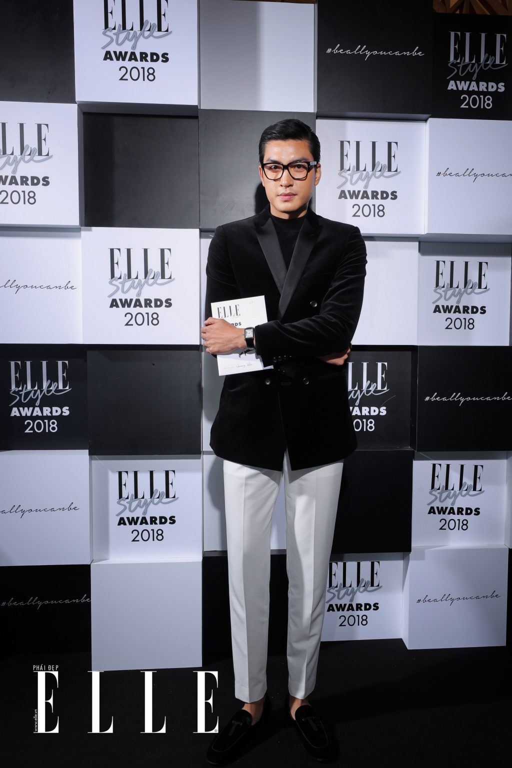 người mẫu đoạt giải ELLE Style Award VN 2018 Quang Đại