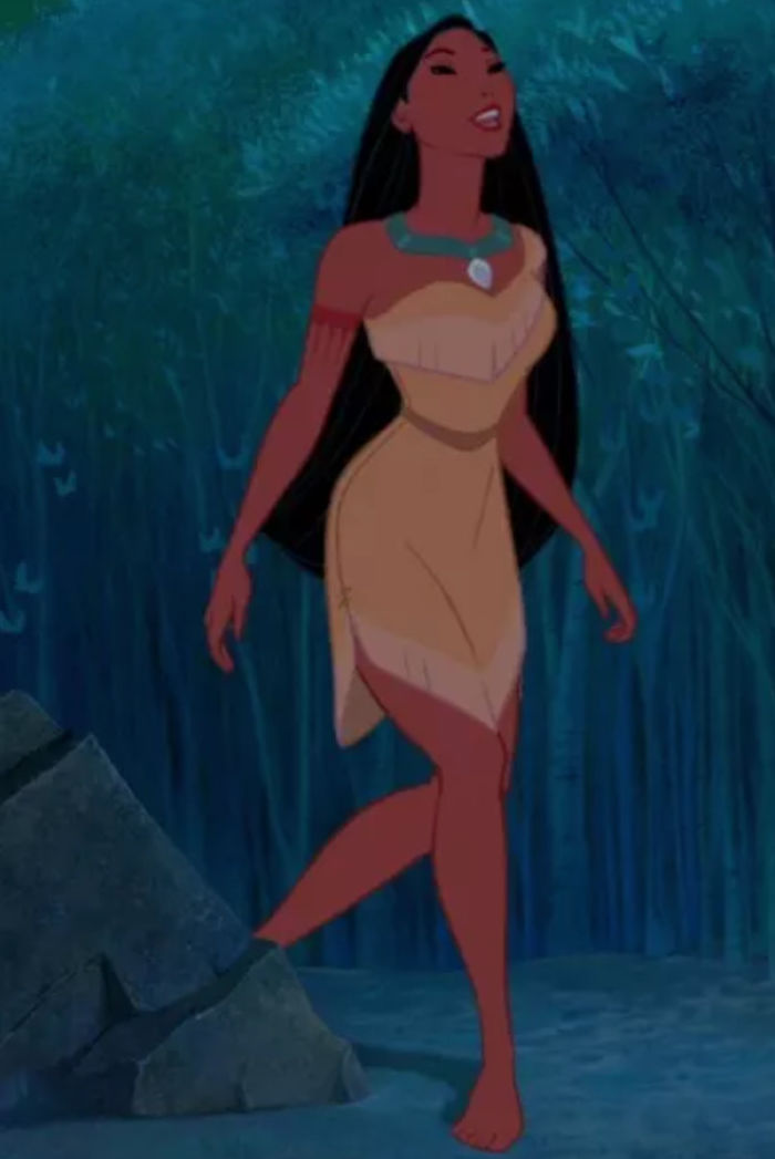 công chúa Disney Pocahontas bản hoạt hình