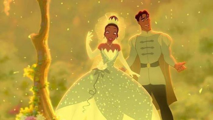 công chúa disney tiana công chúa và con cóc bản vẽ