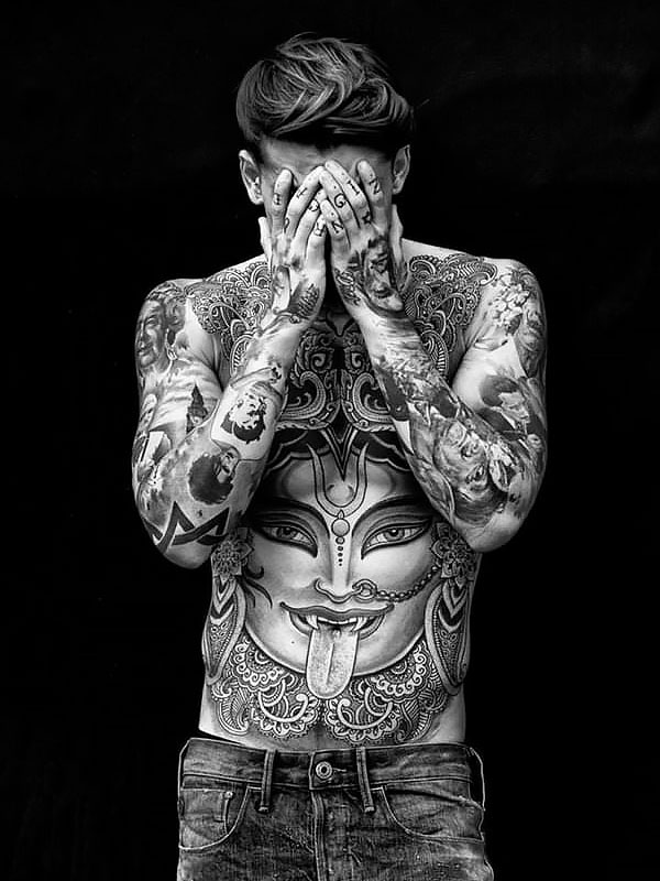 Hình xăm Kín Lưng Bít Lưng 0419 tại ĐỖ NHÂN TATTOO  Aztec tattoos  sleeve Aztec tattoo Mexican art tattoos