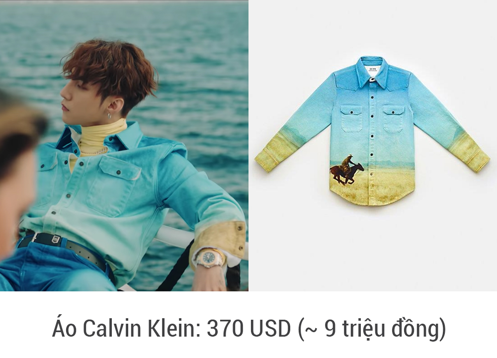 Sơn tùng MTP Hãy trao cho anh áo Calvin Klein