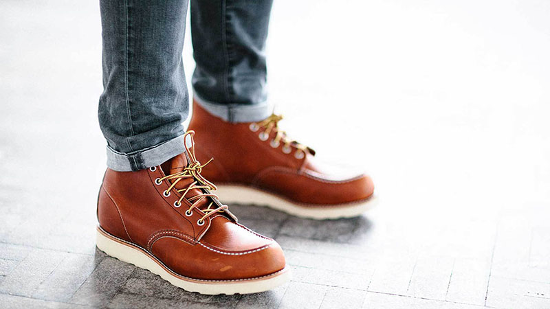 giày bốt nam - giày bốt red wing