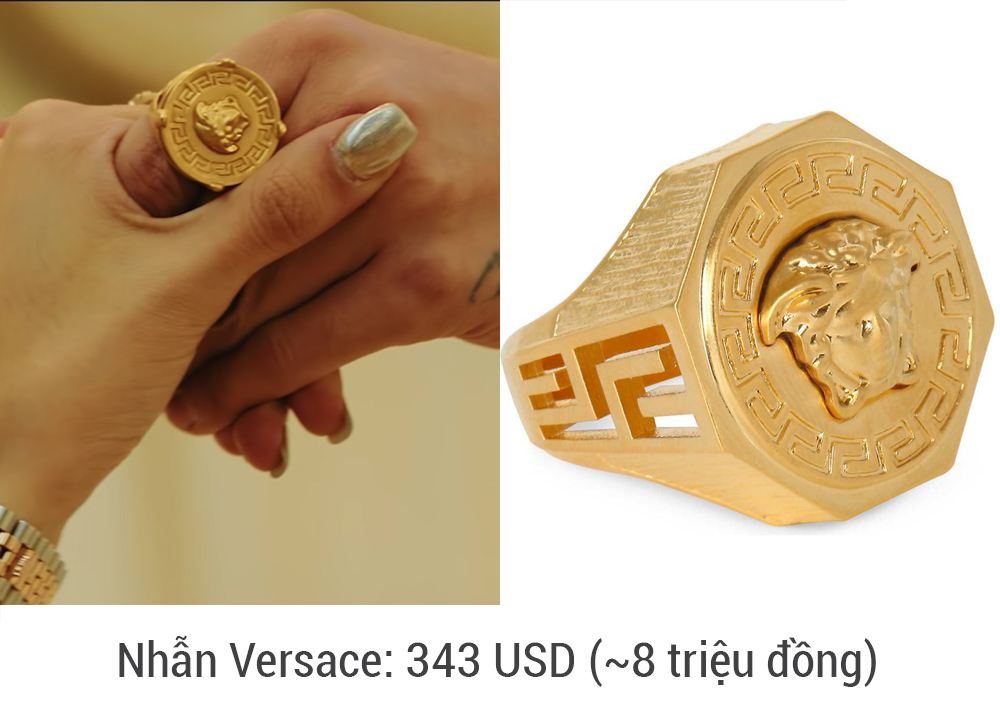 nhẫn versace hãy trao cho anh sơn tùng mtp