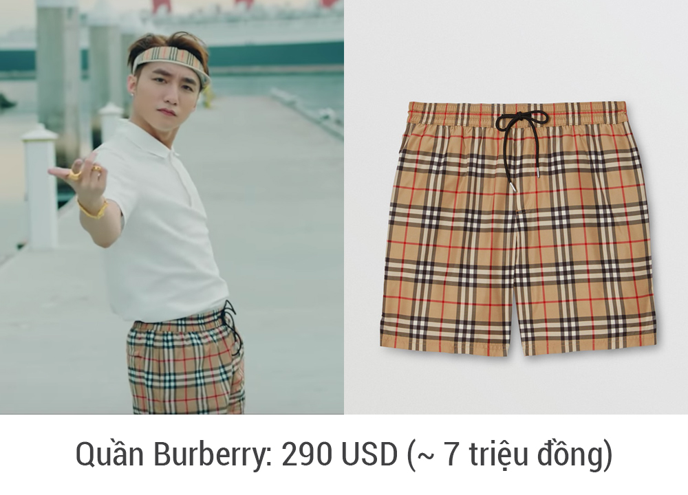 sơn tùng hãy trao cho anh quần burberry