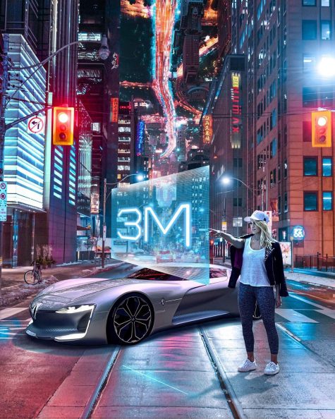 siêu xe hơi-supercar blondie và chiếc xe Renault TREZOR