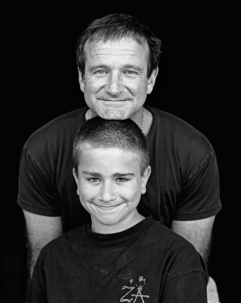 cố tài tử Robin Williams và con trai Zak