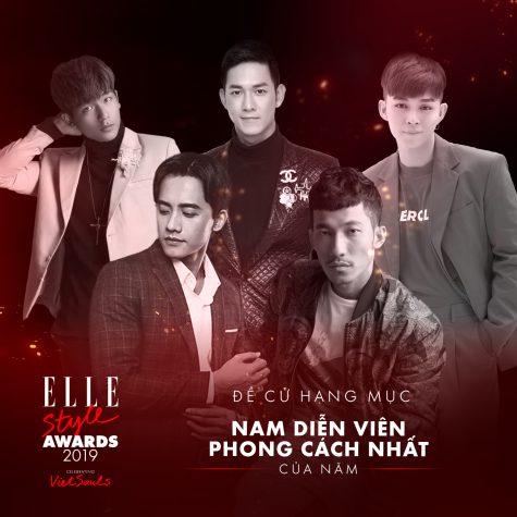 elle style awards 2019 - hạng mục nam diễn viên