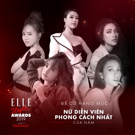 elle style awards 2019 - hạng mục nữ diễn viên