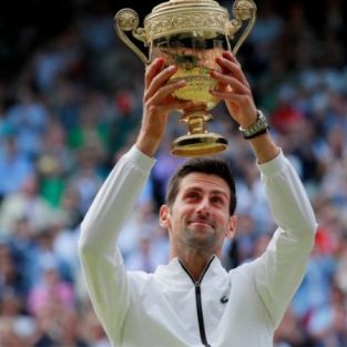 Novak Djokovic lên ngôi vương tại Wimbledon 2019