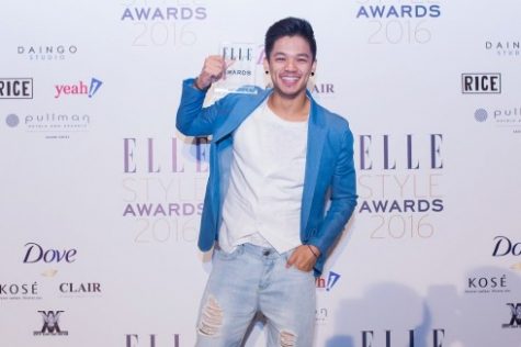 elle style awards 2019-Trọng Hiếu thảm đỏ