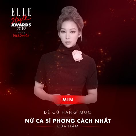 elle style awards 2019 - nữ ca sĩ Min