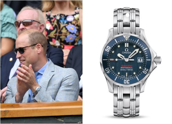 mẫu đồng hồ nam-Prince William Omega Seamaster