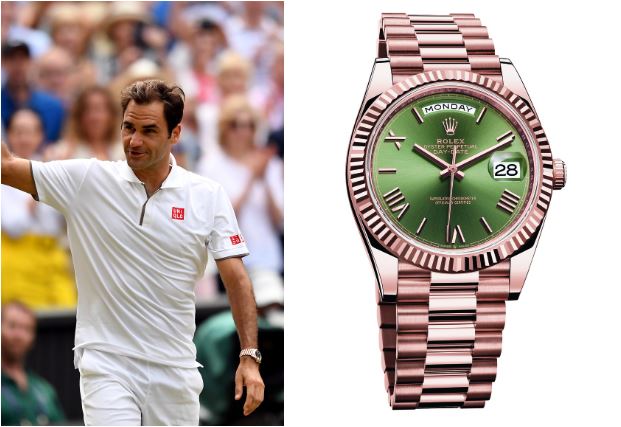 mẫu đồng hồ nam-Rolex Day-Date Roger Federer