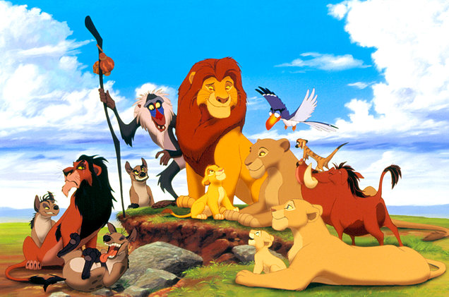 vua sư tử-lion king phiên bản hoạt hình