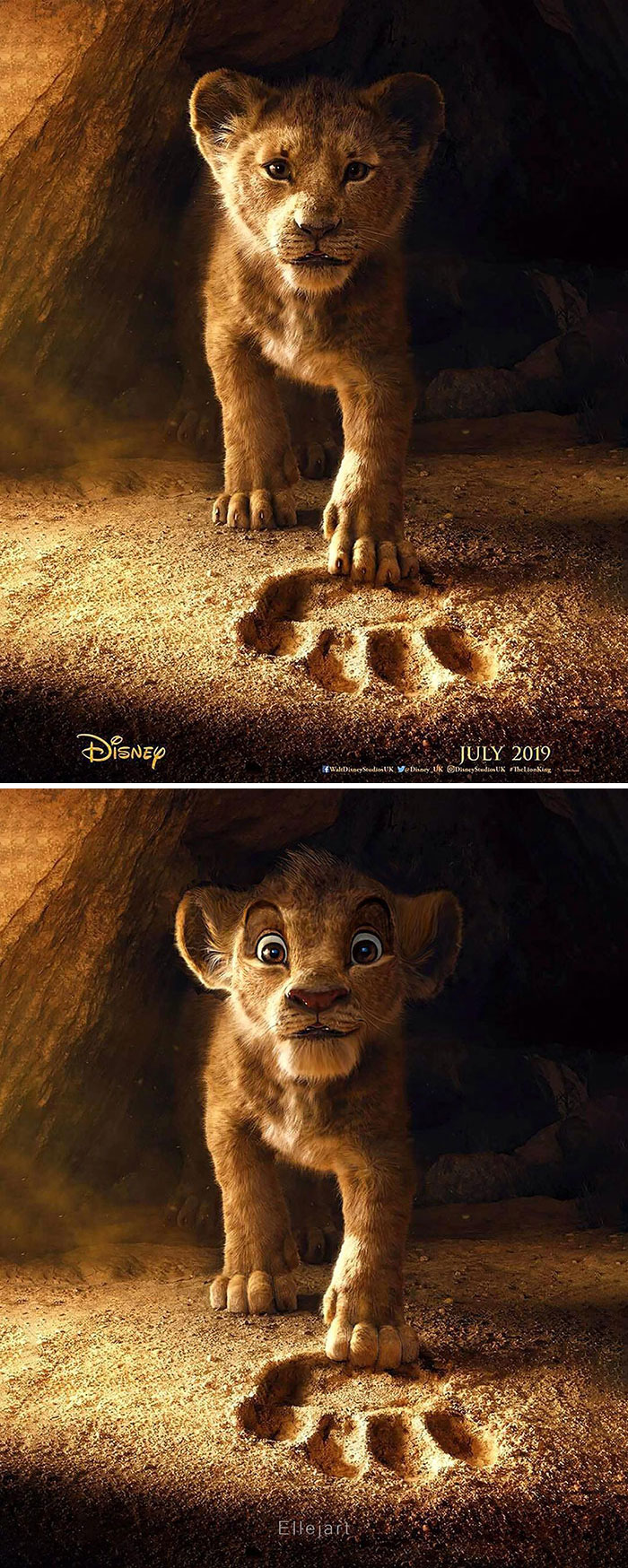 vua sư tử-tạo hình lion king remake