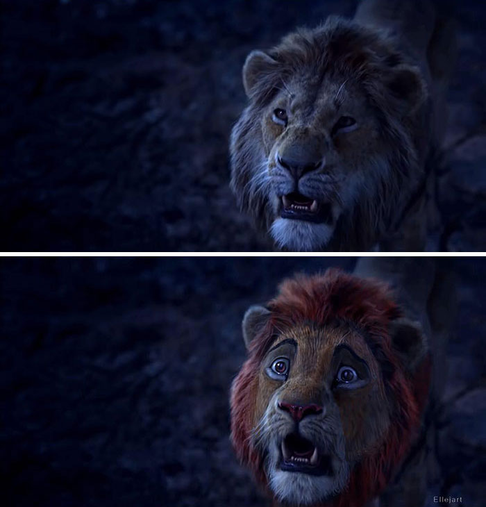 vua sư tử-tạo hình lion king remake