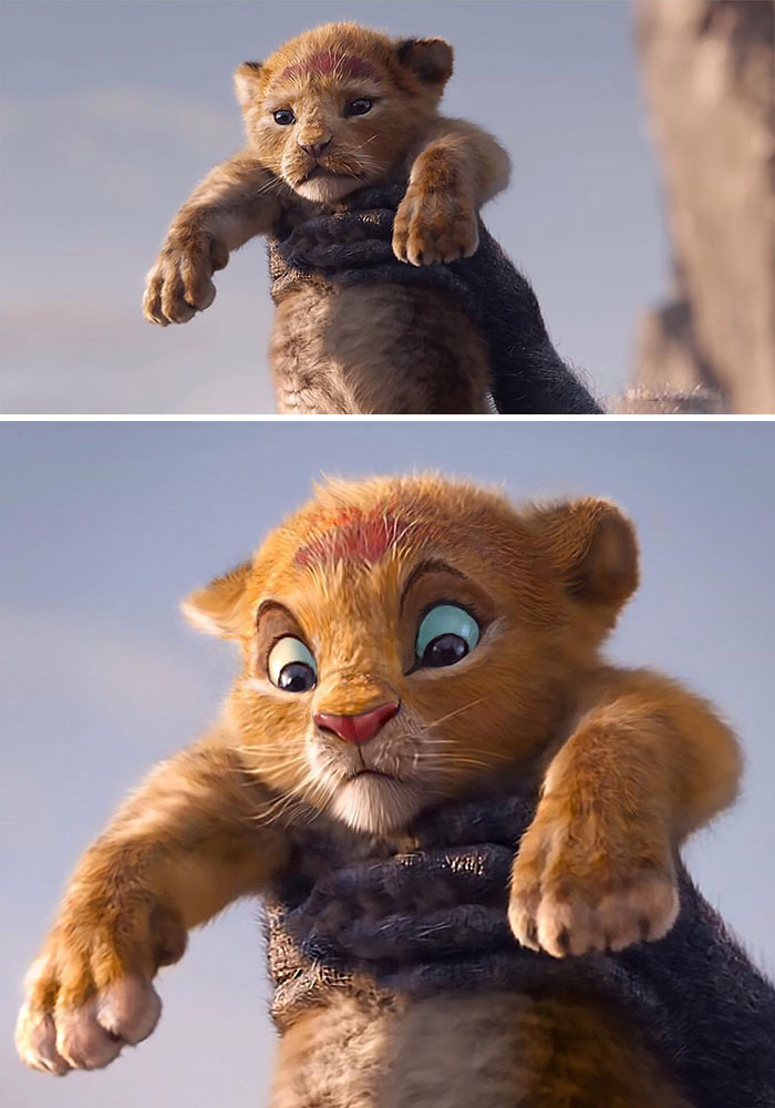 vua sư tử-tạo hình lion king remake