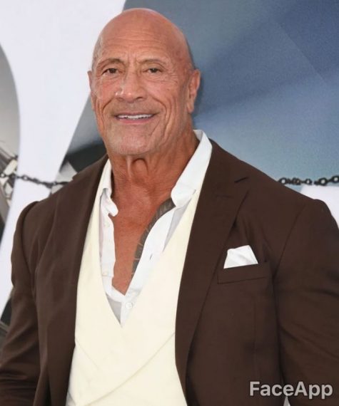 the rock faceapp old - elle man