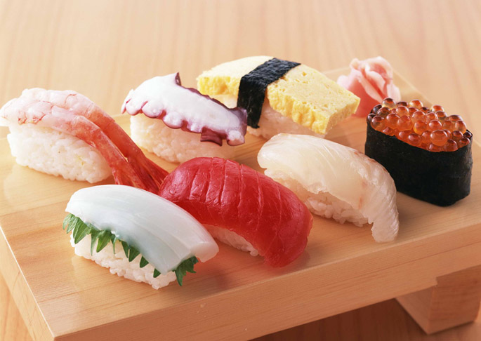 thức ăn nhanh-nigiri sushi