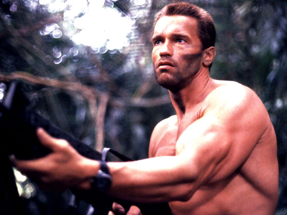 Ngôi sao Arnold Schwarzenegger trong Predator
