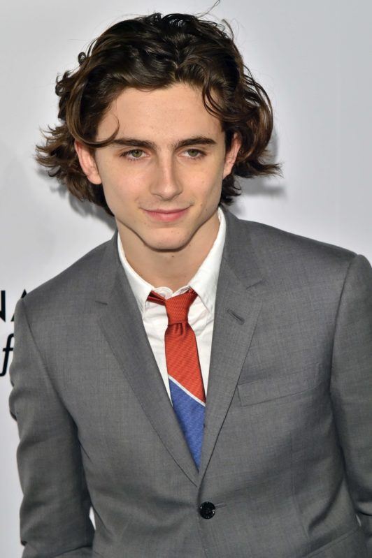 mái tóc dài elle man Timothée Chalamet