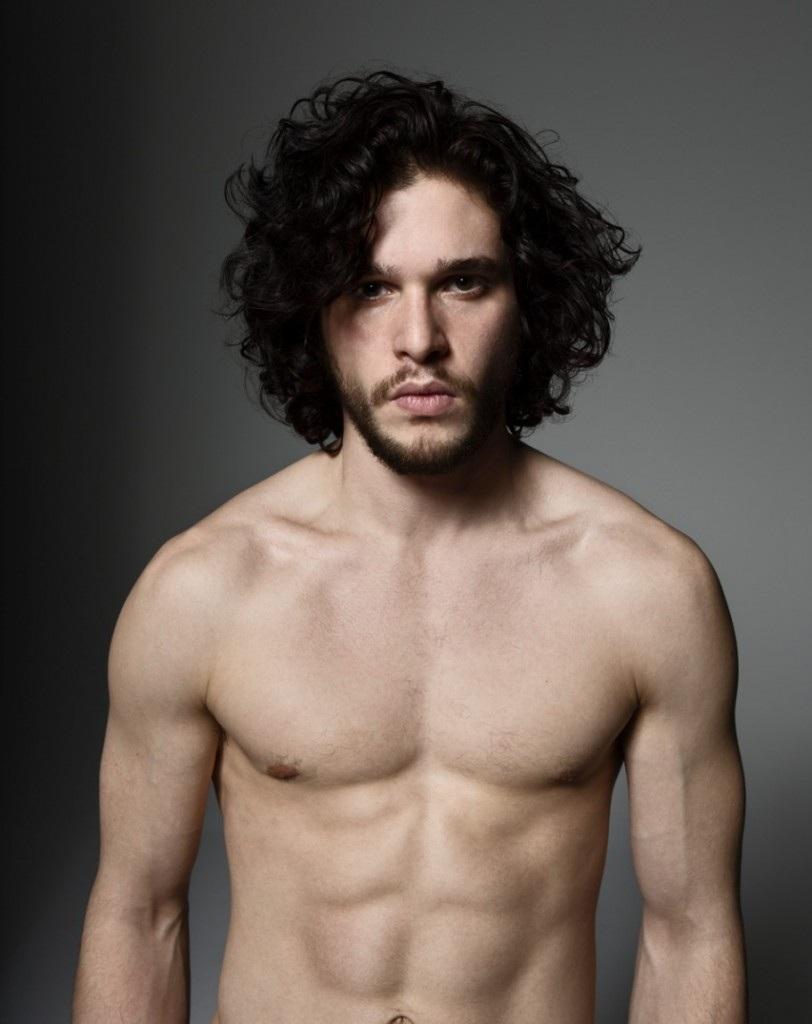 mái tóc dài của kit harrington