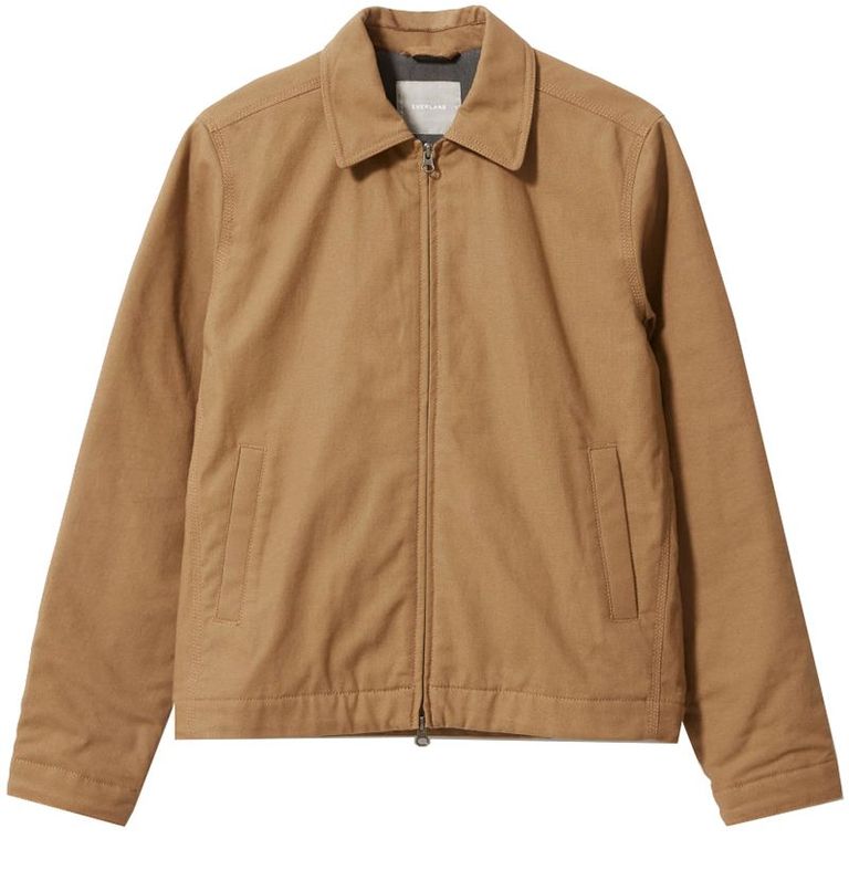 mẫu áo khoác nam Everlane Filled Canvas Jacket