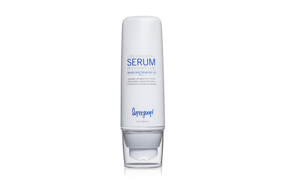 hạ nhiệt cơ thể-Supergoop broad spectrum SPF 30 serum