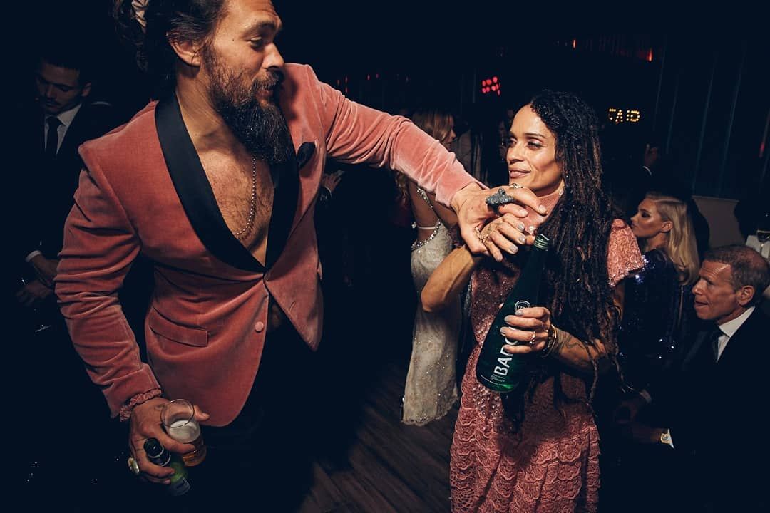 Người nổi tiếng cung sư tử 12 Jason Momoa và vợ