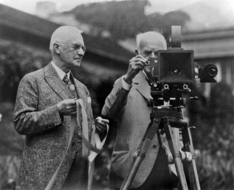 hình ảnh Eastman Kodak và Thomas Edison