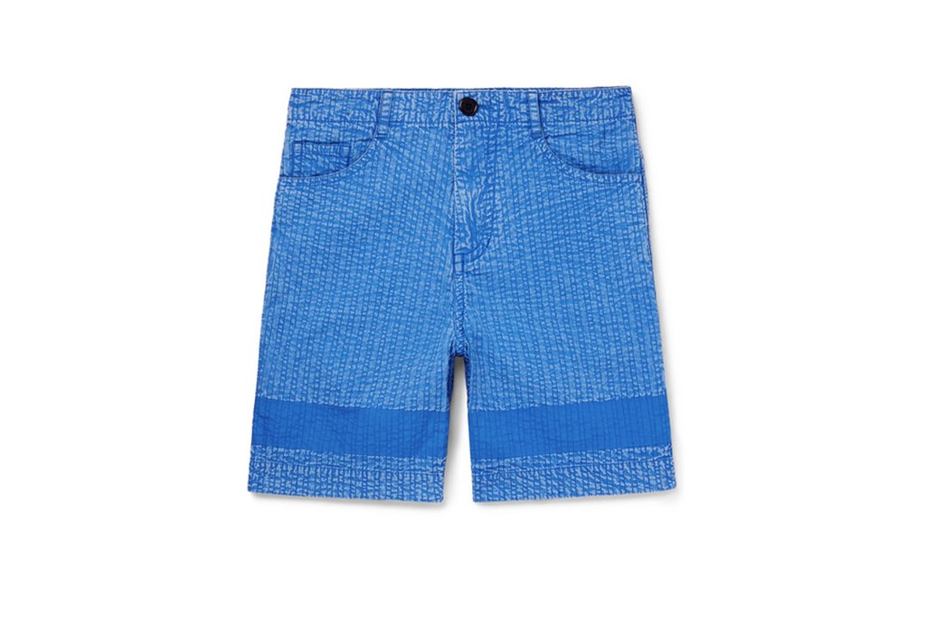 Quần short nam ELLE Man Craig Green acid washed cotton shorts