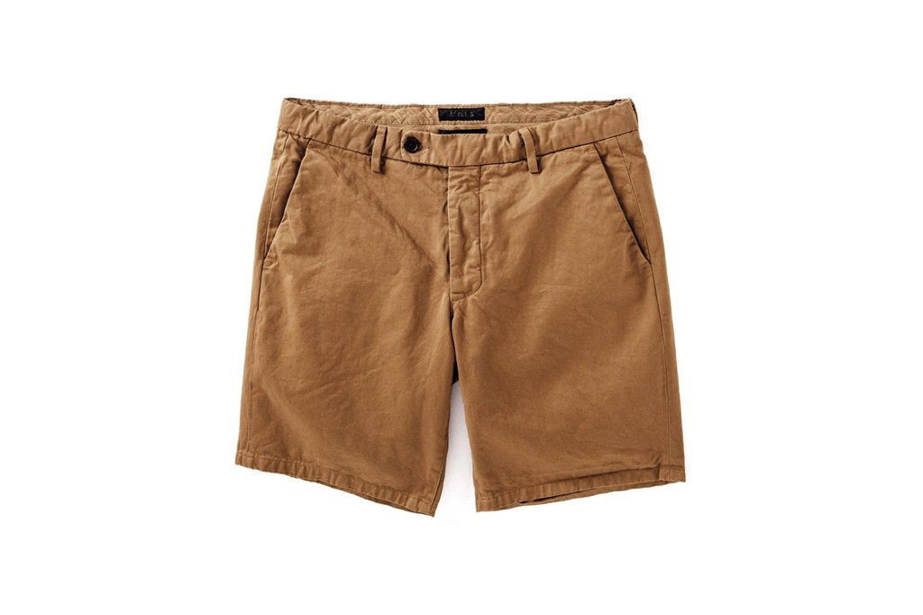 Quần short nam ELLE Man Unis "Emmett" vintage khaki shorts