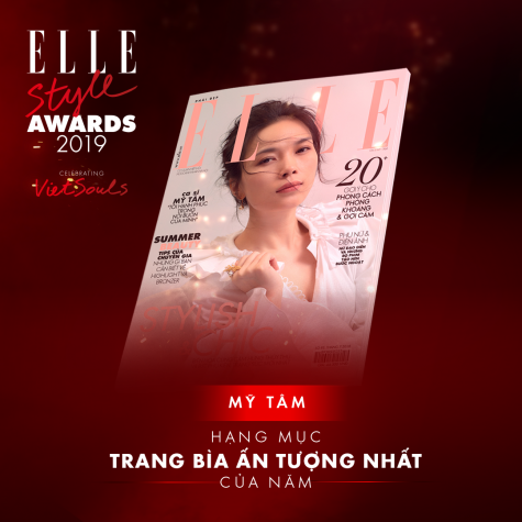 Cover Của Năm - ELLE Style Awards 2019 - ca sĩ Mỹ Tâm