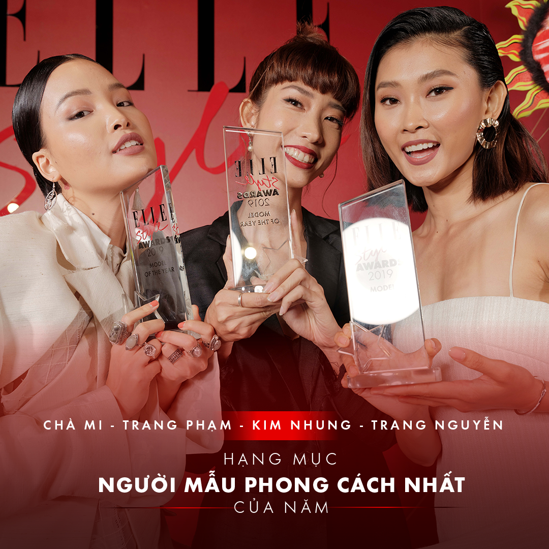 elle style awards 2019 người mẫu phong cách nhất của năm