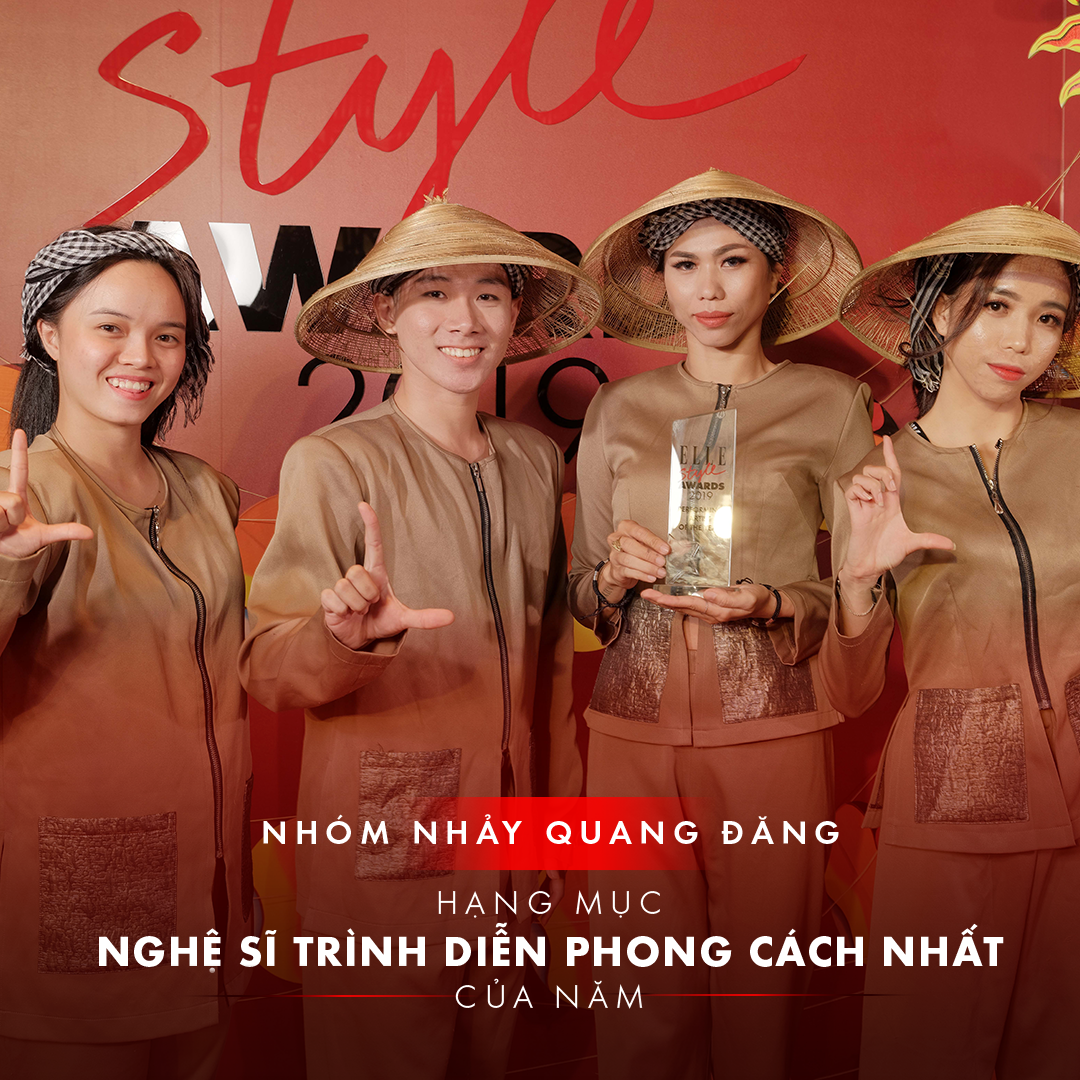 elle style awards 2019 nhóm nhảy quang đăng