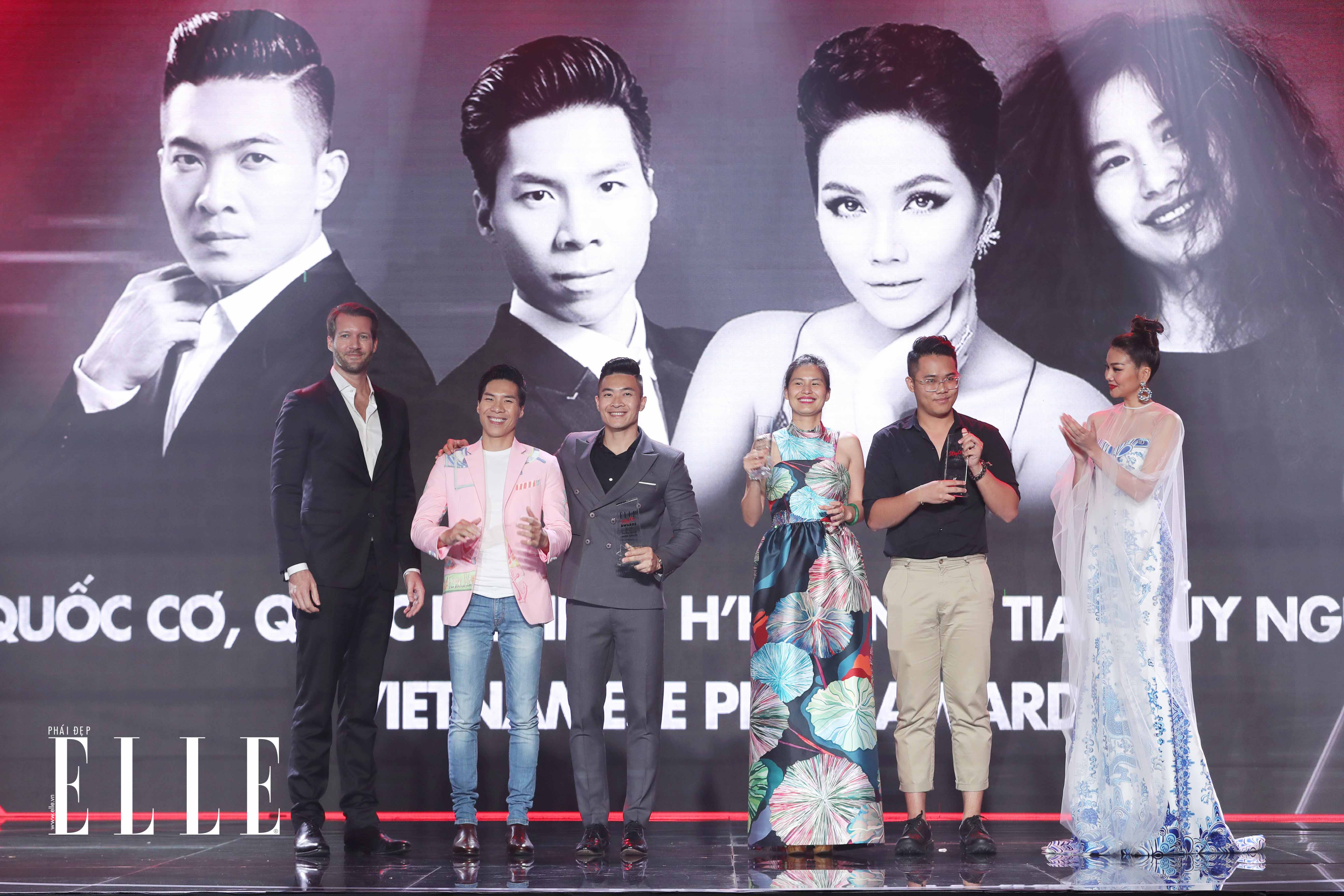 sân khấu trao giải vietnamese pride award elle style award 2019