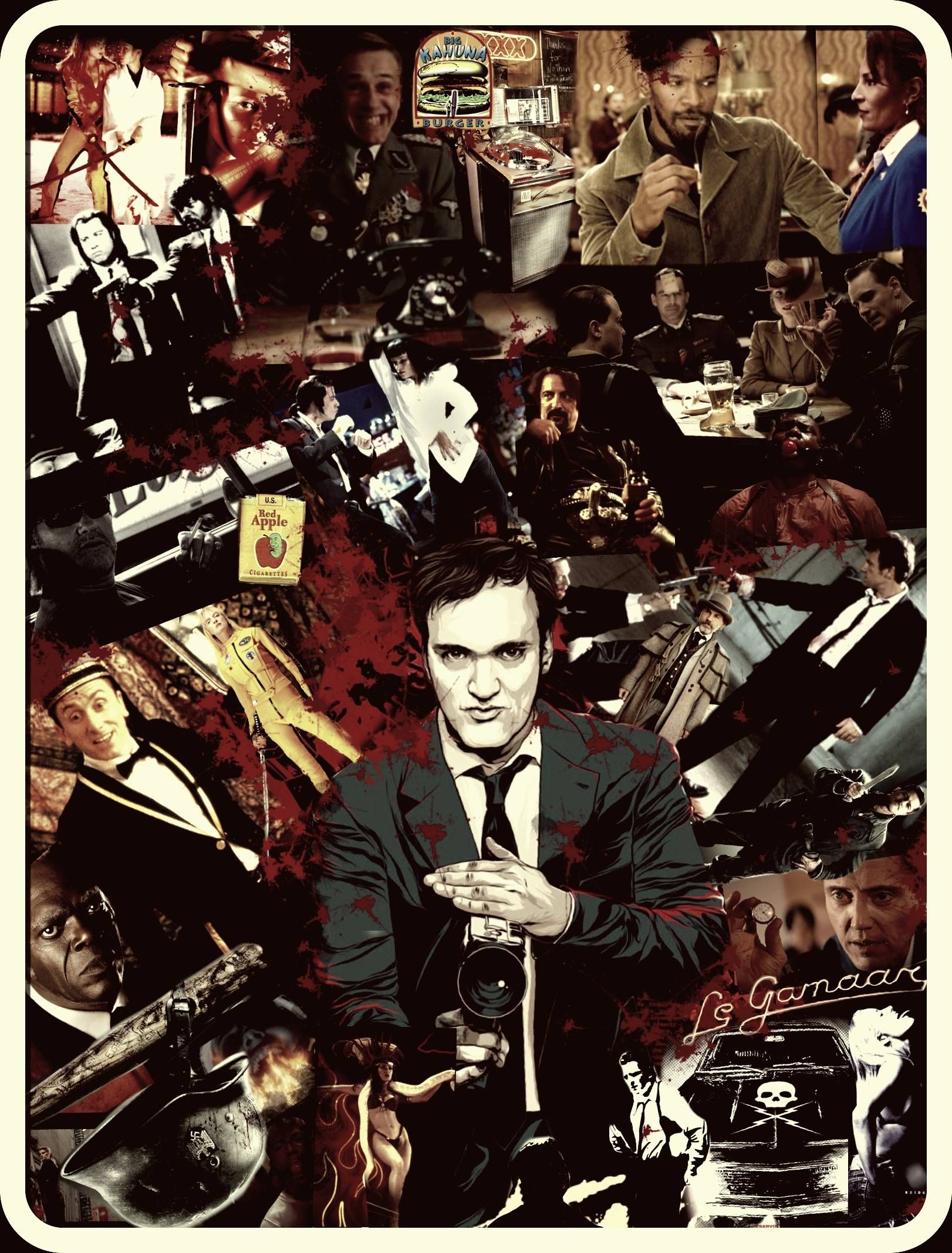 đạo diễn quentin tarantino cùng những bộ phim bất hủ của ông