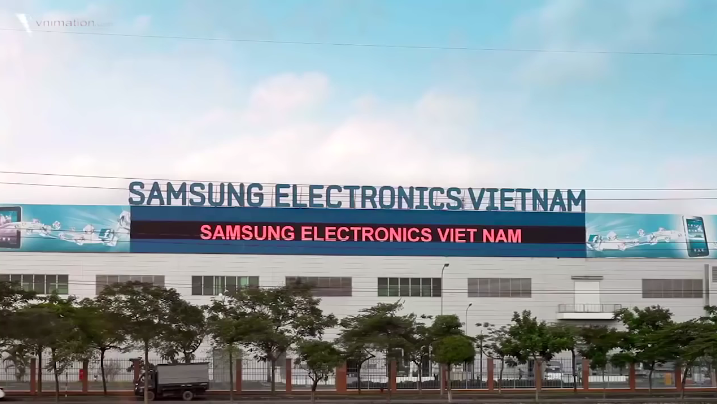 logo thương hiệu samsung tại việt nam