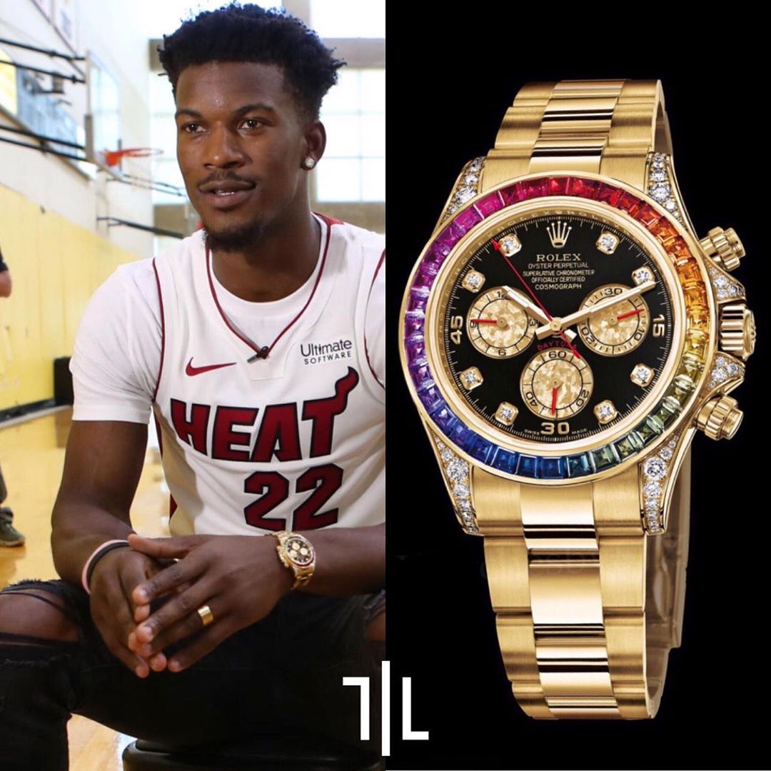 Discover Heat’ Jimmy Butler’s Rolex collection – From TAG Heuer ...