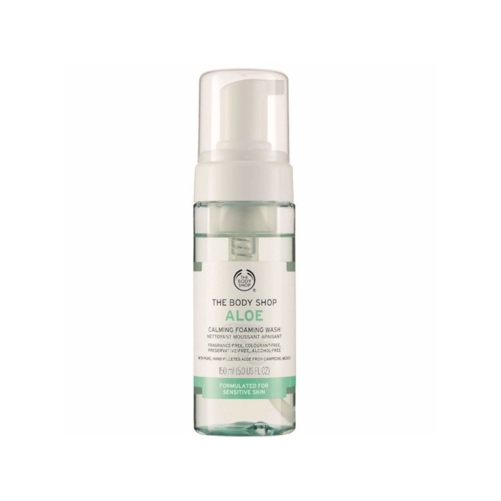 Sửa rữa mặt The Body Shop Aloe Gentle Facial Wash