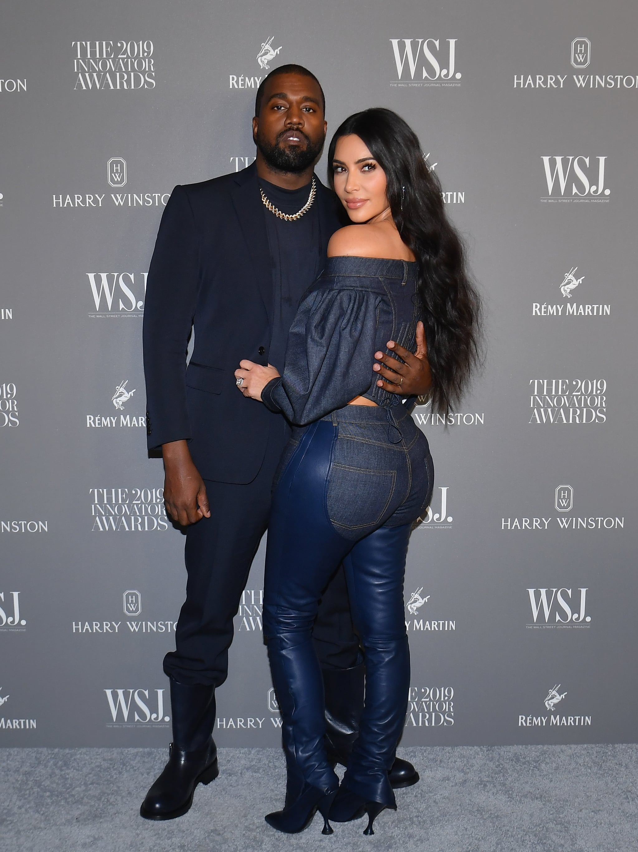 Kanye West cùng Kim Kardashian 
