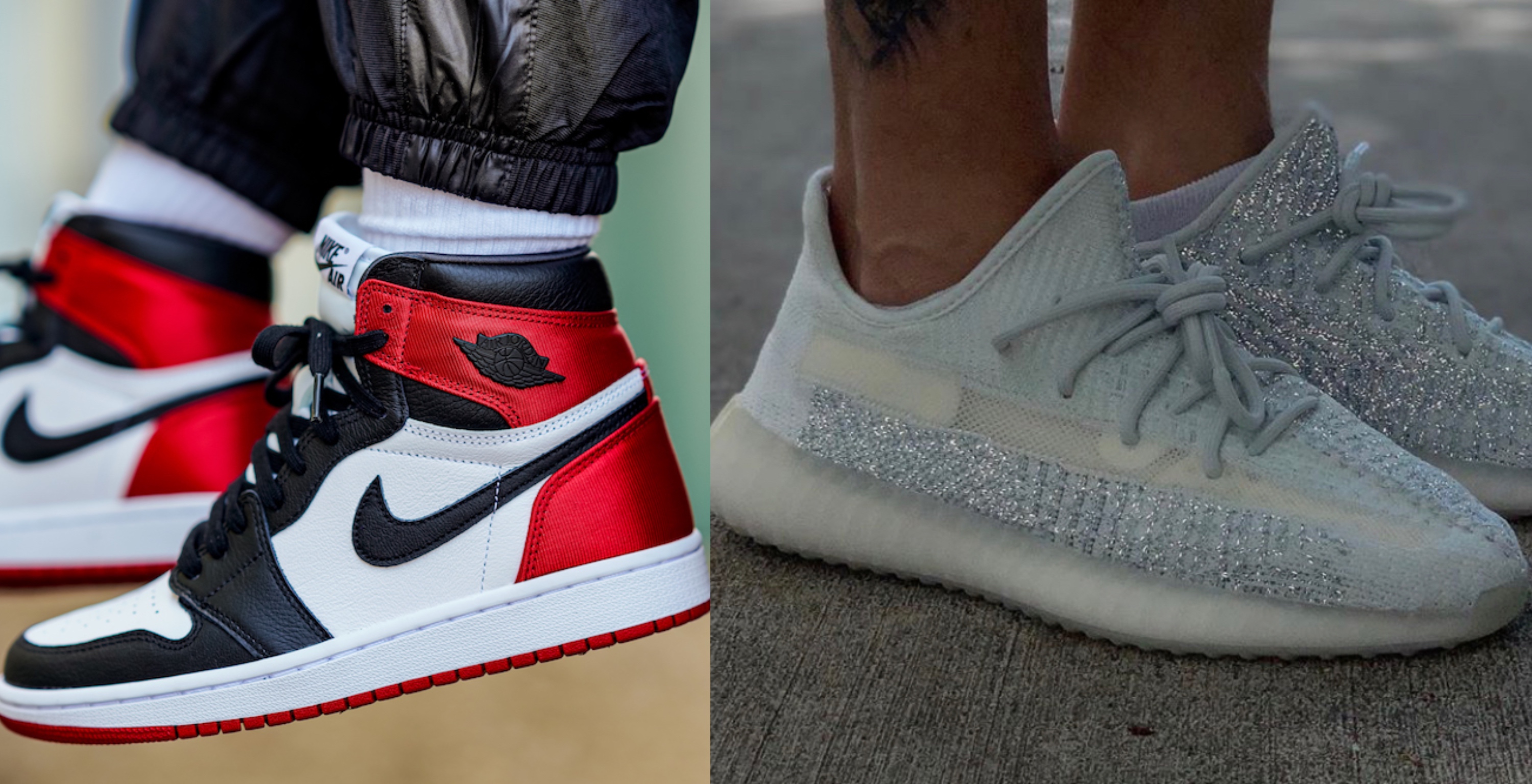 Hai đôi giày thể thao của Nike và Adidas đều chiếm vị trí nhất, nhì bảng xếp hạng