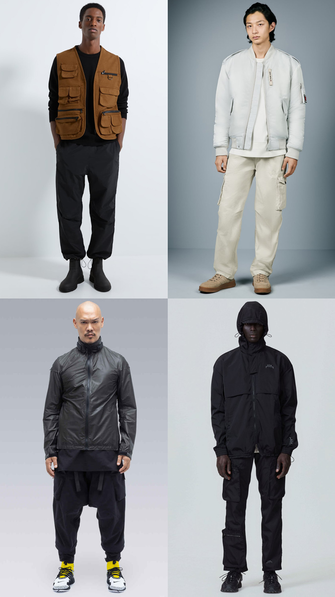 phong cách phối đồ công ngệ techwear