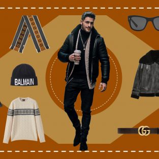 ELLE Man Style Calendar: Cách phối áo khoác da cho mùa lễ hội cuối năm