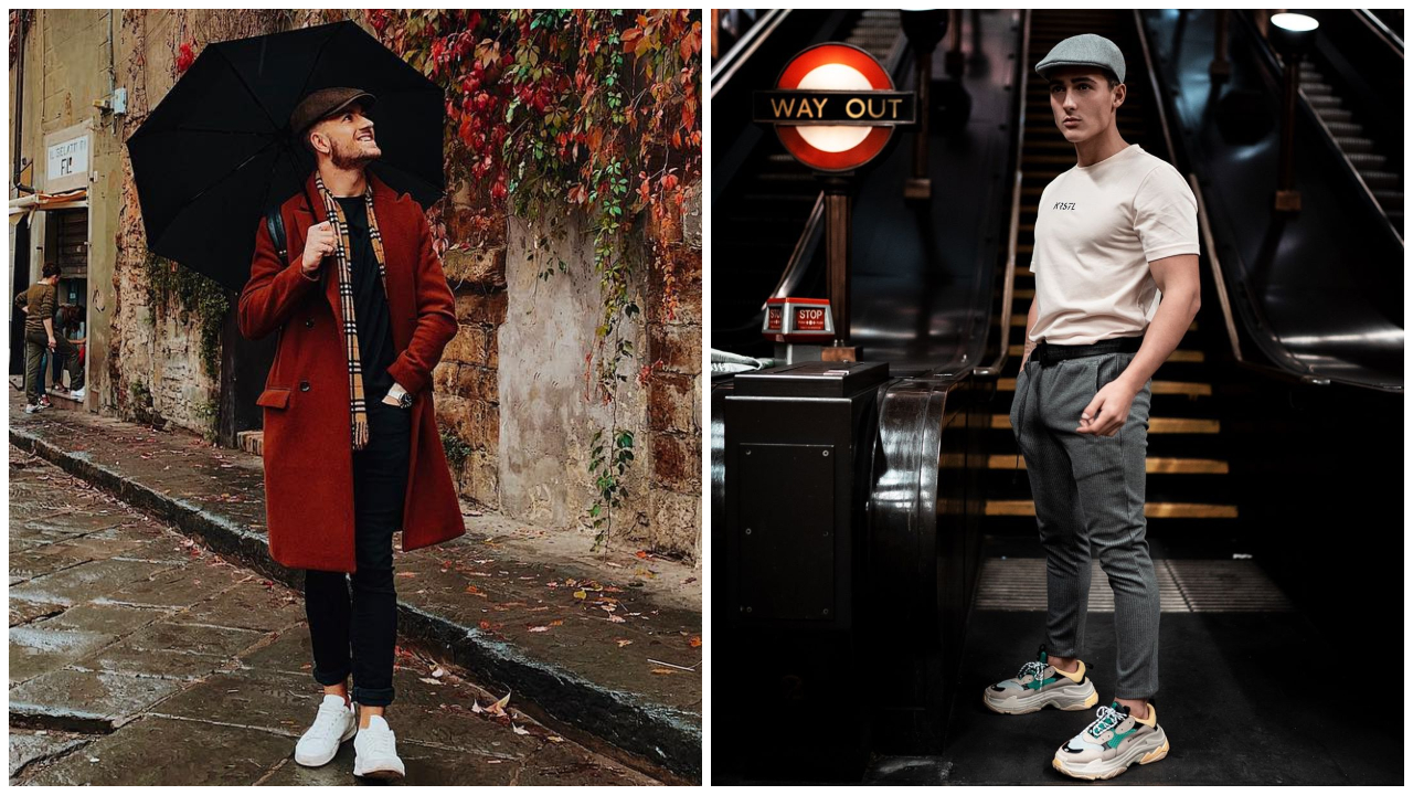 phối đồ với mũ flat cap - levy & luke