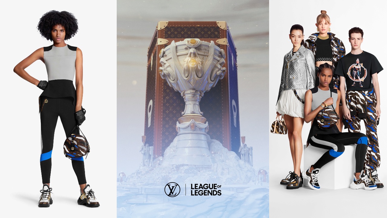 LOOK Louis Vuitton cases for sports trophies