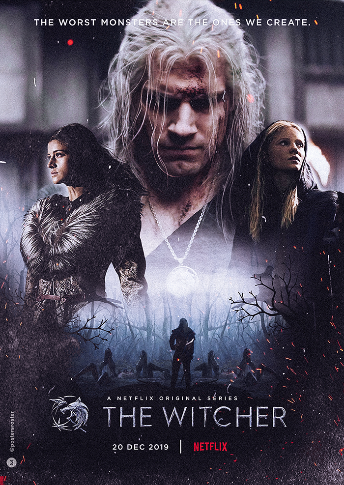 phim the witcher - poster - elle man 1