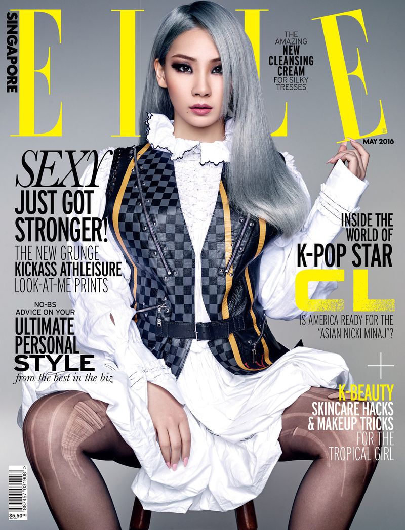 lee chae lin - elle singapore