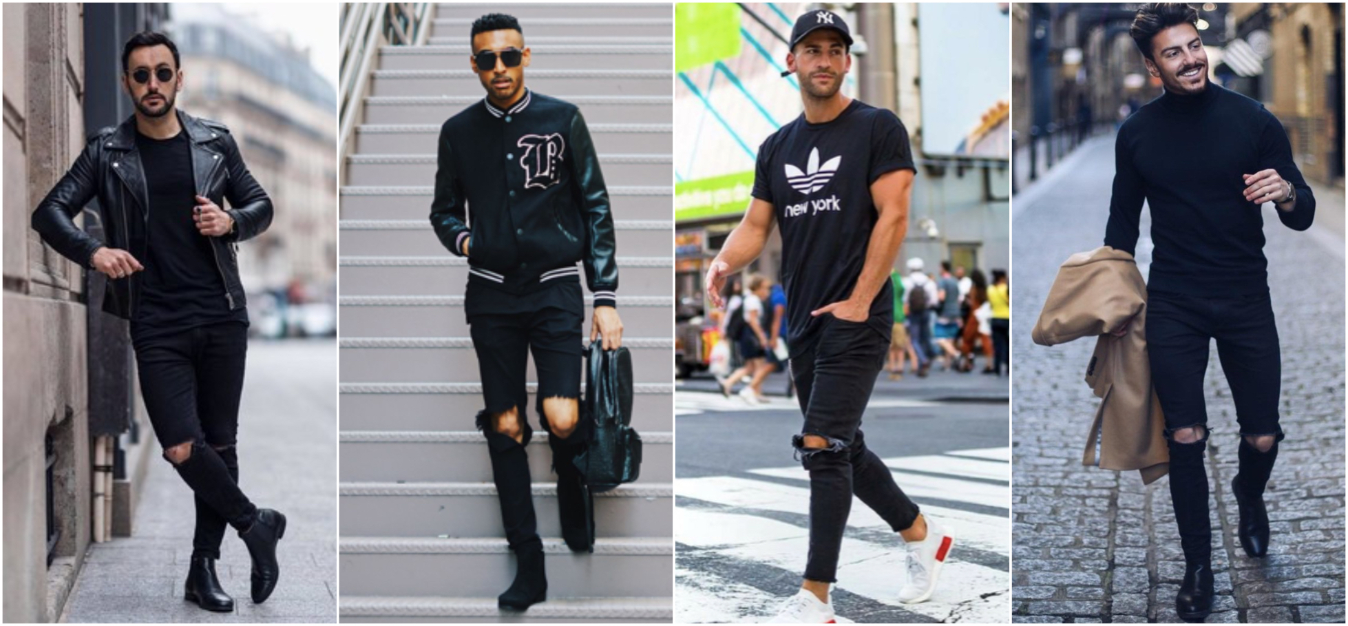 Cách phối đồ all black – Đừng để sự quen thuộc bị nhàm chán Cách phối đồ all black – Đừng để sự quen thuộc bị nhàm chán