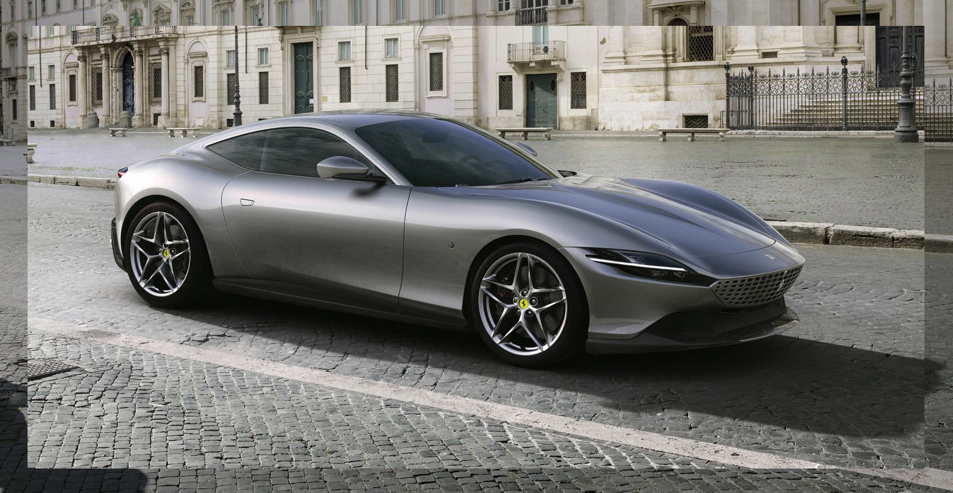 sieu xe hoi geneva 2020 - Ferrari Roma - elle man 1